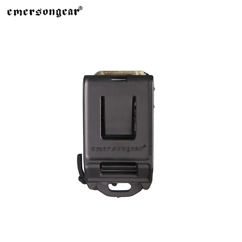 Emersongear-bolsas para revistas de 9mm, Clip para cinturón, bolsa Molle de plástico, Softshell, estilo código G, pistola de escorpión, portador individual Mag - imagen 3