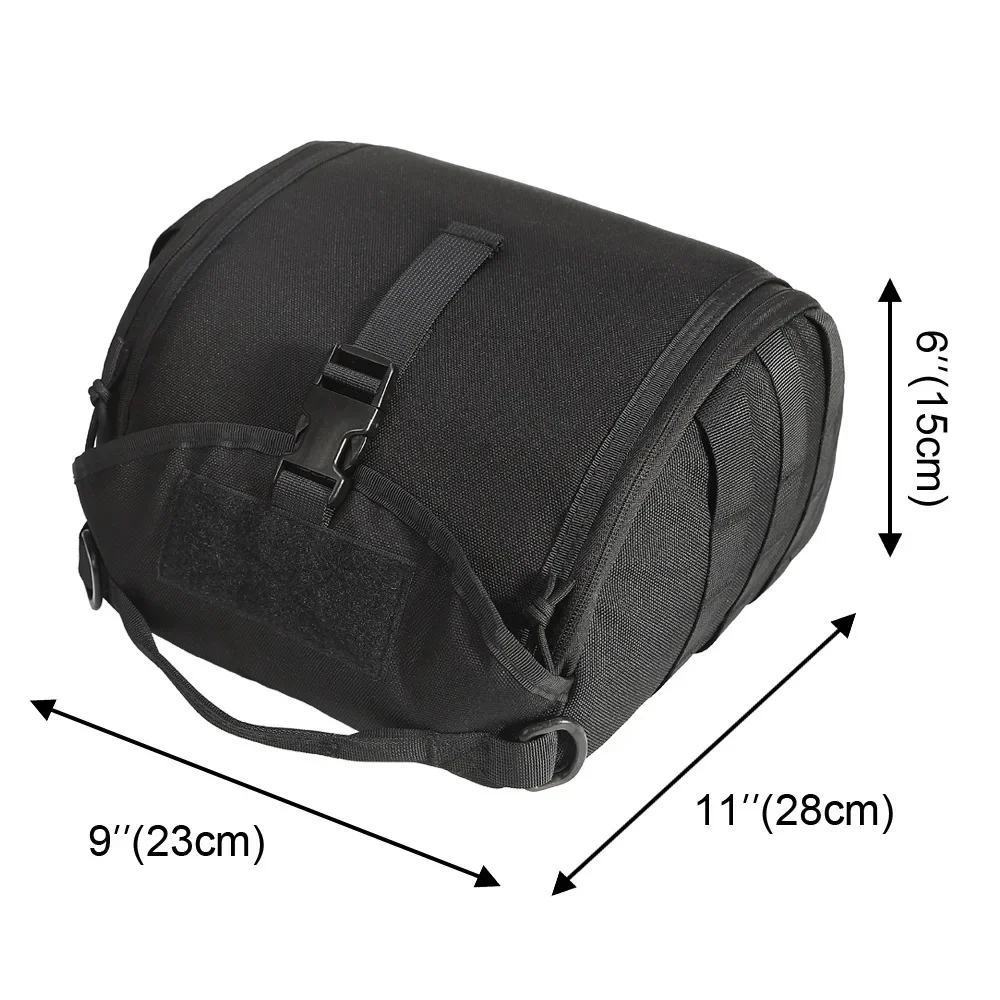 Bolsa para casco táctico 1000D, casco rápido MICH, bolsa para máscara anti-vi3rus, bolsa Molle de almacenamiento táctico - imagen 3