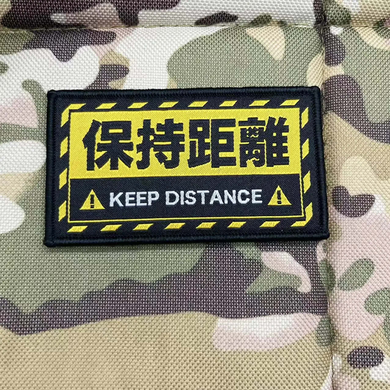 Parche bordado motivacional táctico para mochila y bolso - imagen 2