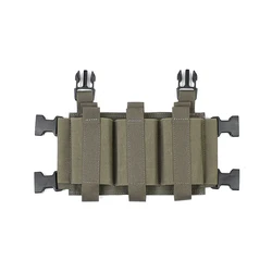 Pew Panel Portacargadores Triple MOLLE – Modular para chaleco táctico