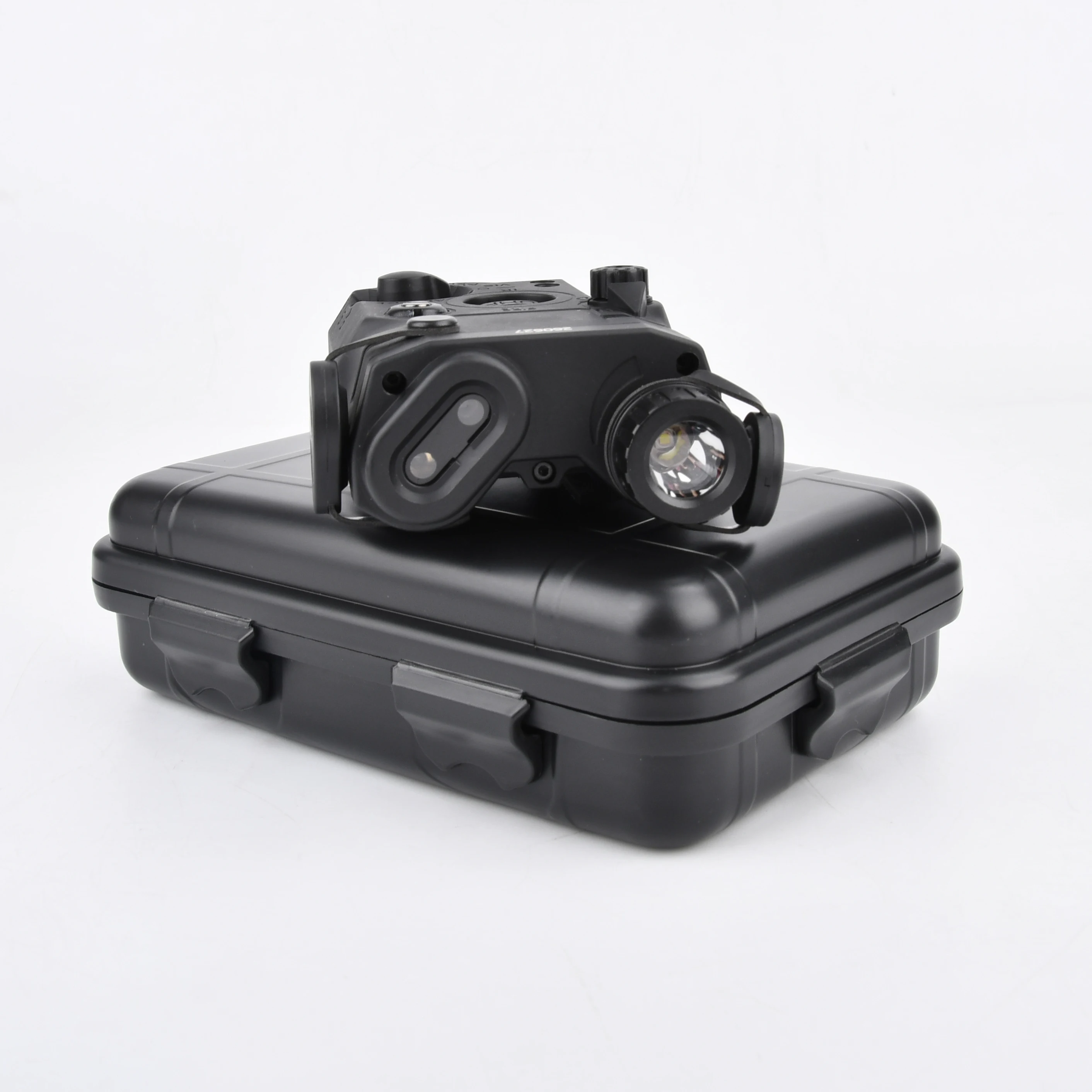 PEQ-15 táctica de Airsoft PEQ15 LA5C punto rojo verde azul, luz de relleno, luz de láser, luz de exploración, luz de exploración LED, linterna estroboscópica PEQ - imagen 2