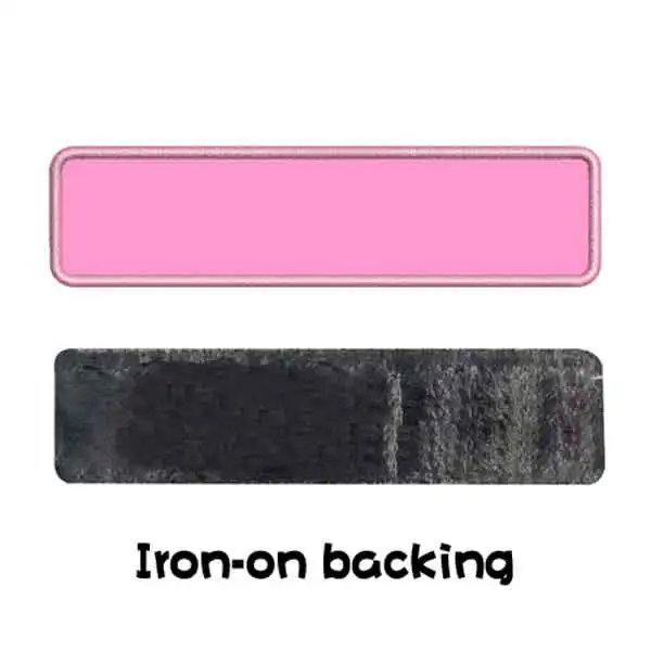 pink IRON-ON