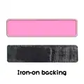 pink IRON-ON