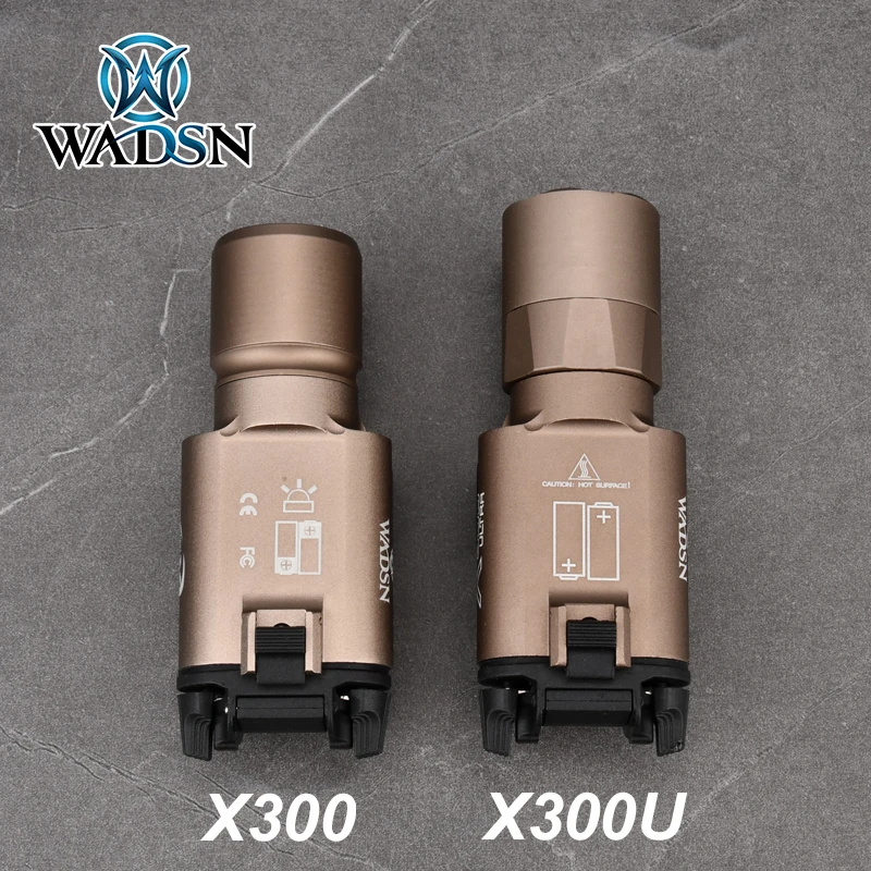 WADSN X300U Surefir X300 Ultra XH35 xu35 pistola colgante táctica, luz de explorador, Airsoft, arma, linterna, interruptor de doble función - imagen 4