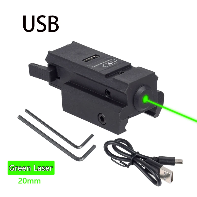 USB Green 20mm
