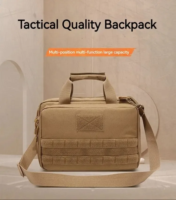 Bolso de hombro táctico para exteriores, bolsa impermeable de campo, multifunción, gran capacidad, almacenamiento de revistas, nuevo - imagen 3