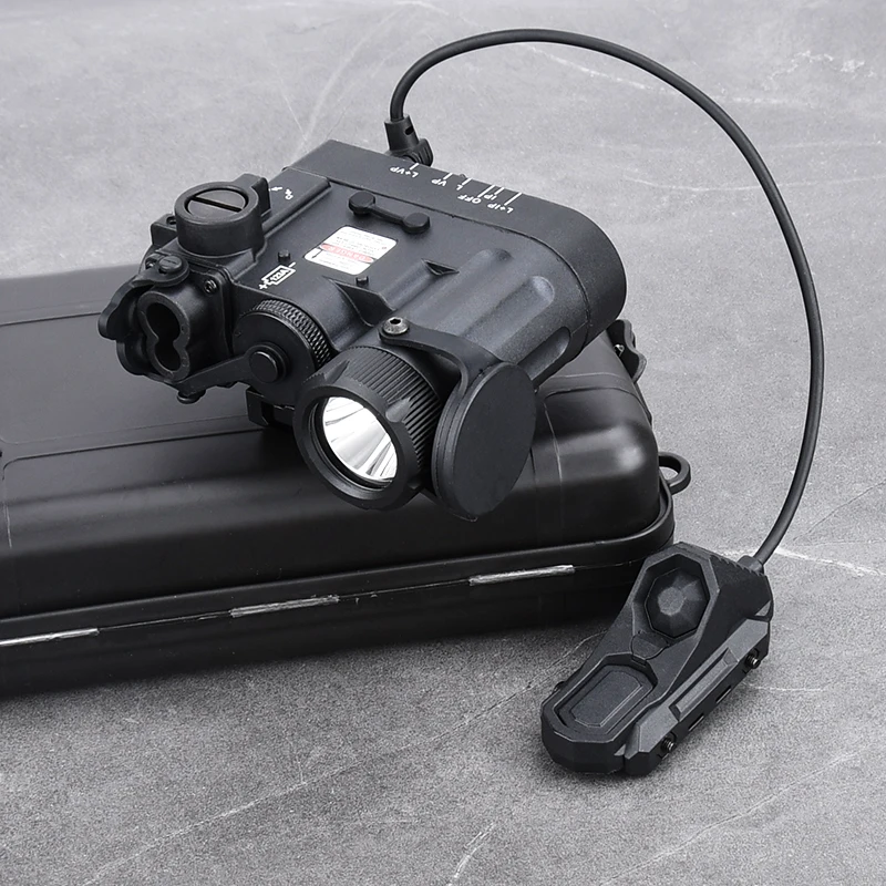 Linterna láser táctica DBAL D2, interruptor AXON, láseres IR rojos, luz LED infrarroja blanca, equipo de caza Airsoft apto para sistema de 20MM - imagen 4