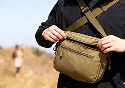 Nueva bolsa táctica multifuncional para senderismo, bolsa para acampar y andar en bicicleta al aire libre, bolsa de senderismo de almacenamiento en capas de gran capacidad