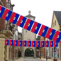 Bandera Haití ripstop resistente para uso táctico exterior