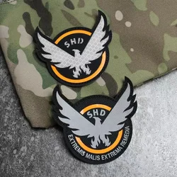 Parche bordado SHD The Division táctico para ropa y mochila