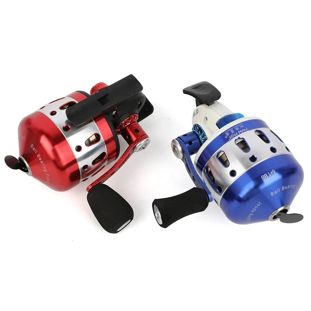 Spincast Tirachinas de pesca con arco y carrete para caza - imagen 3