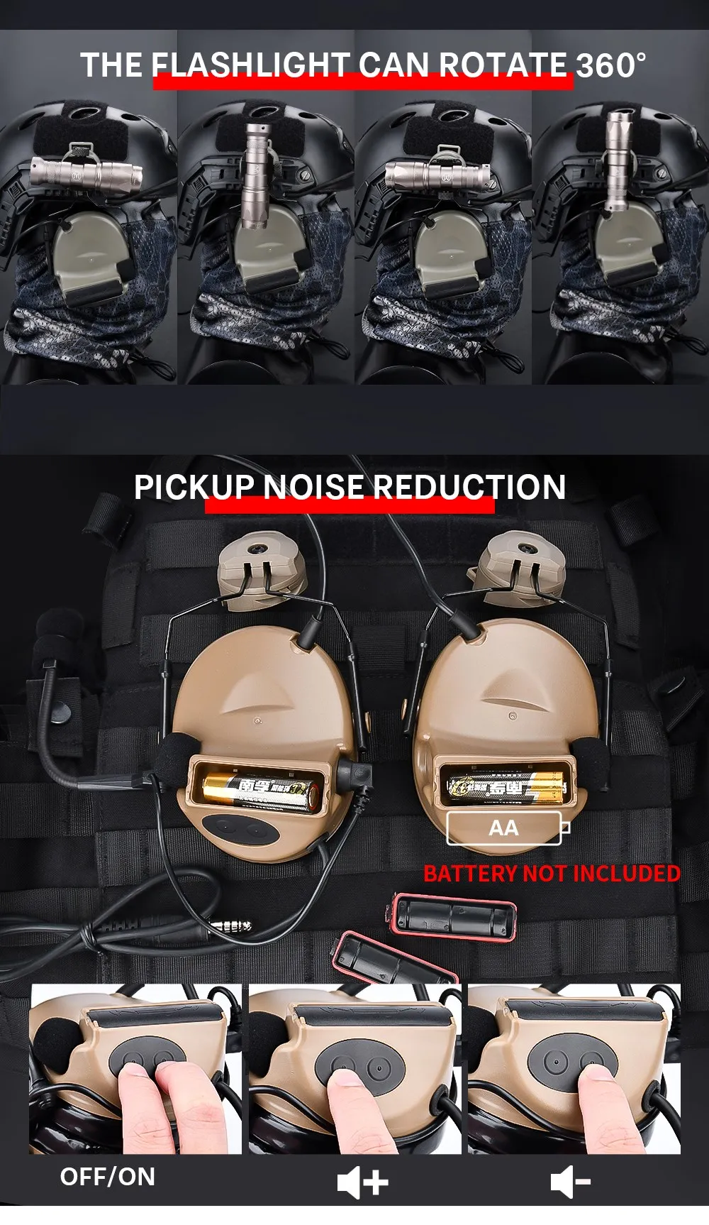 Una imagen de un casco con linterna