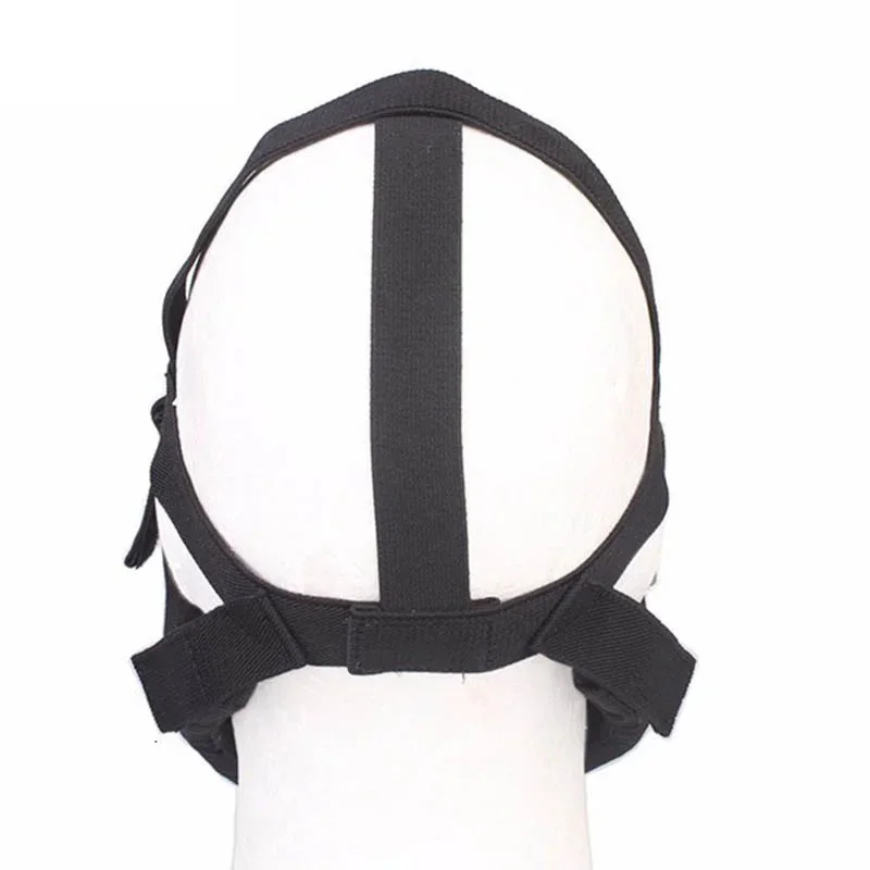 SINAIRSOFT-máscara táctica de media cara para casco rápido, accesorio de caza militar Airsoft Paintball, máscara facial de malla protectora - imagen 5