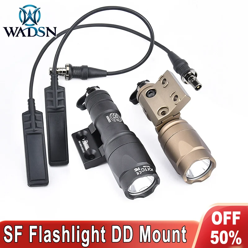 WADSN-Base de luz de exploración oficial para Airsoft Mlok Keymod - imagen 2