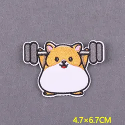 Parche termoadhesivo Capybara – Bordado para mochila o chaleco táctico