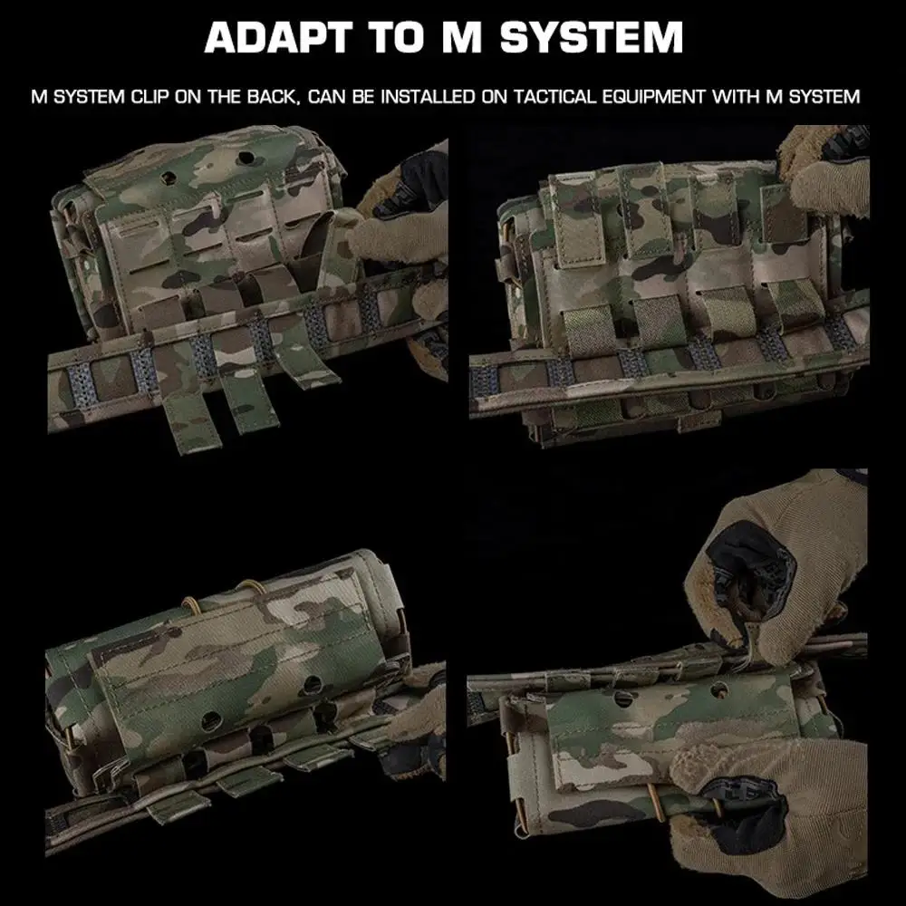 Lateral Pull Tactical IFAK Bag First Aid Pouch Compact Trauma Medical Kit Molle Rapid Deployment Plate Carrier Hunting Belt Gear - imagen 5