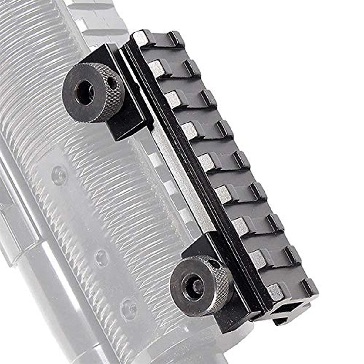 85mm de longitud, 18mm de altura, riel de 20mm a 20mm, 8 ranuras, adaptador de montaje elevador Picatinny alto, soporte de unidad para alcance, riel de mira de punto rojo - imagen 5