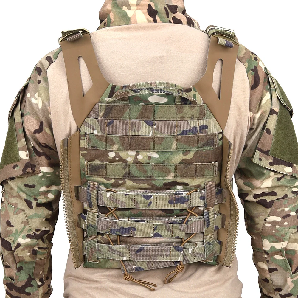 Chaleco deportivo JPC2.0 para hombre, equipo Airsoft de nailon de liberación rápida, placa portadora de caza para entrenamiento táctico de Paintball al aire libre - imagen 5