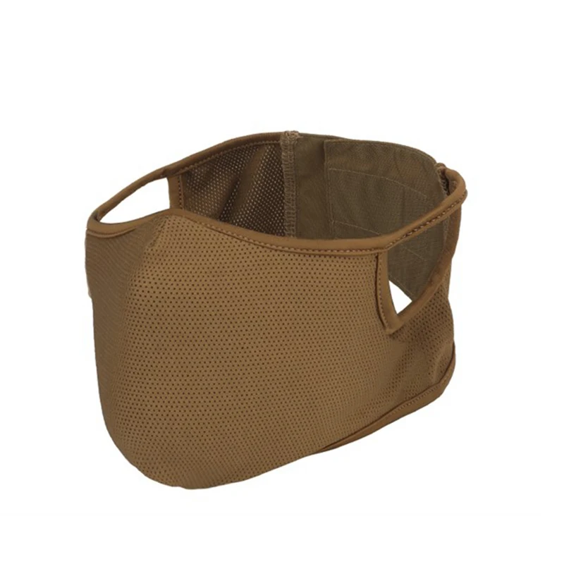 Airsoft-mascarilla elástica para tiro, máscara táctica de media cara inferior para Paintball, caza, CS, juego de guerra, ciclismo - imagen 2