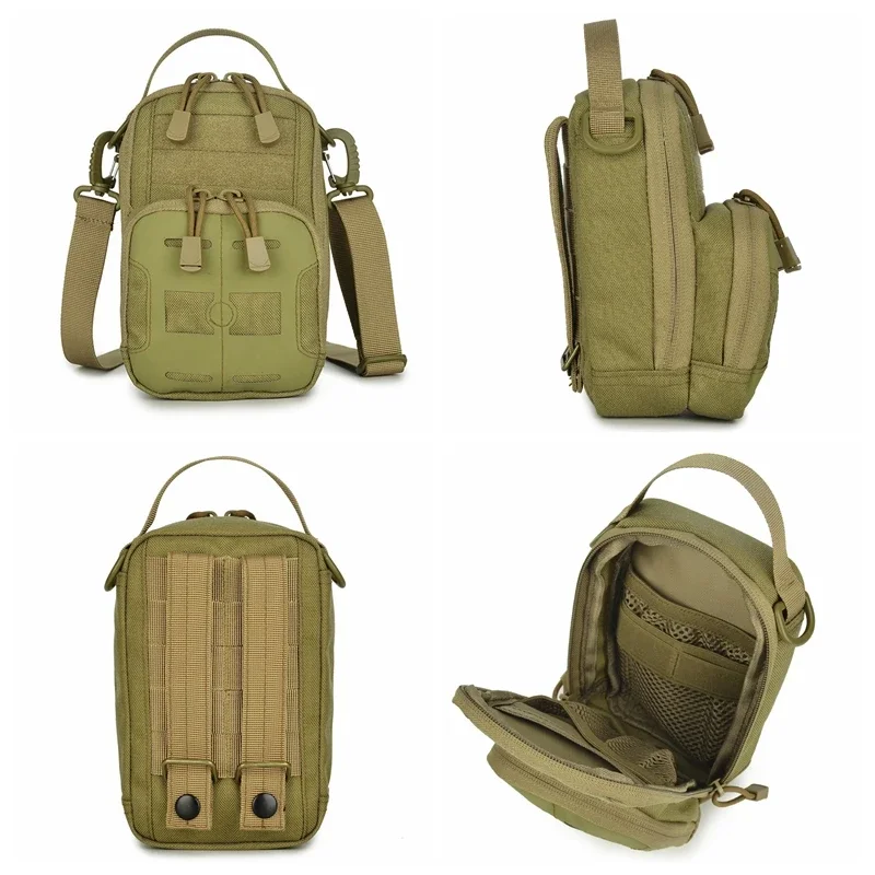Bolsa táctica Molle pequeña para utilidad combate al aire libre