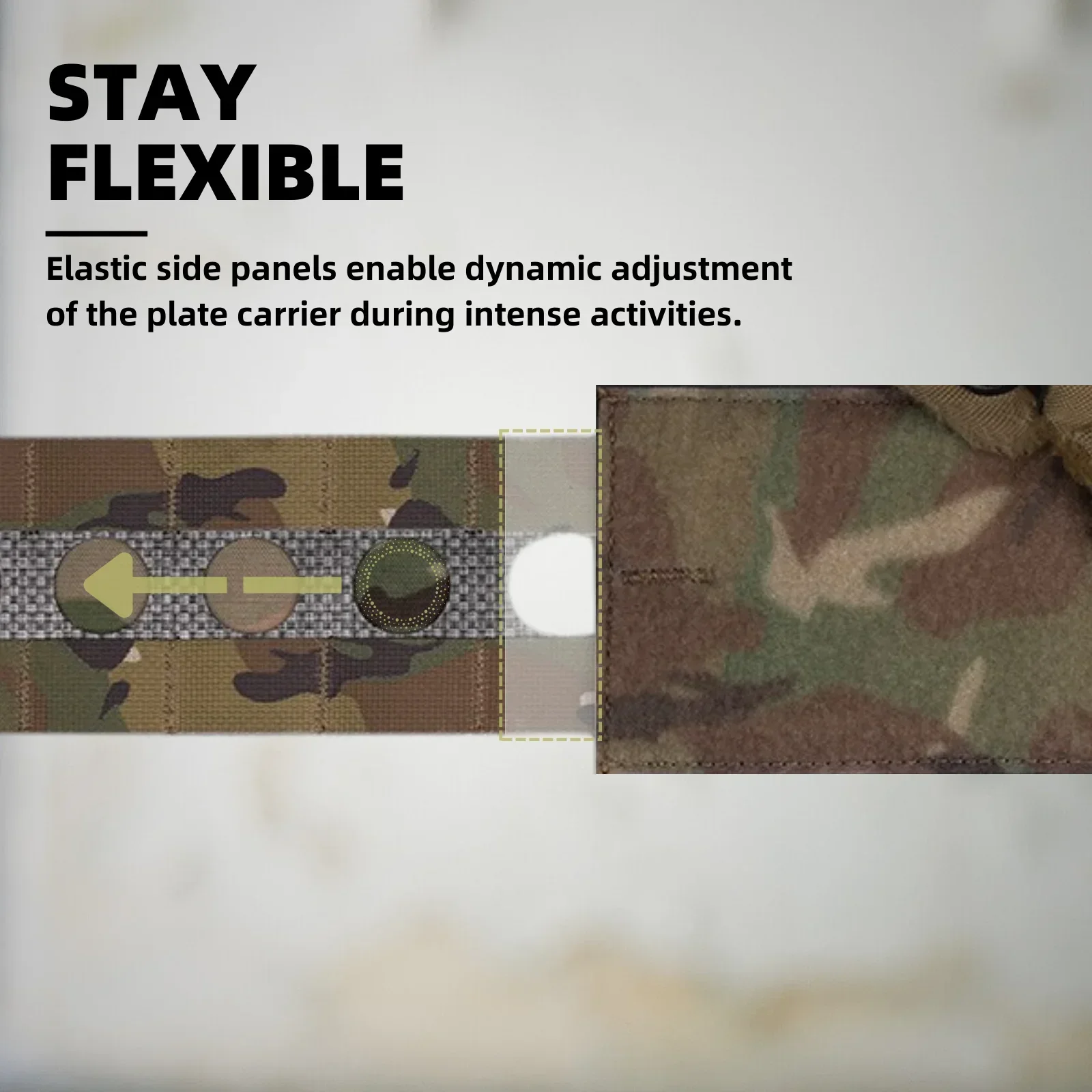 Portador de placa táctico FCV5 con bolsa Triple Mag 556, chaleco de entrenamiento de equipo Airsoft de caza MOLLE de liberación rápida Modular - imagen 3