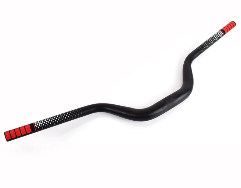 Manillar de aumento de 31,8mm para bicicleta de montaña, mango de golondrina de ángulo grande cruzado, 720/780mm - imagen 4