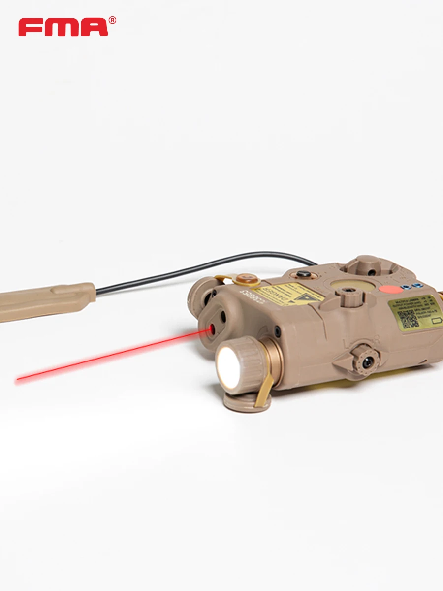 FMA-PEQ15-LA5 con luz LED blanca y roja, nuevo indicador láser con lente IR, TB0072 - imagen 3