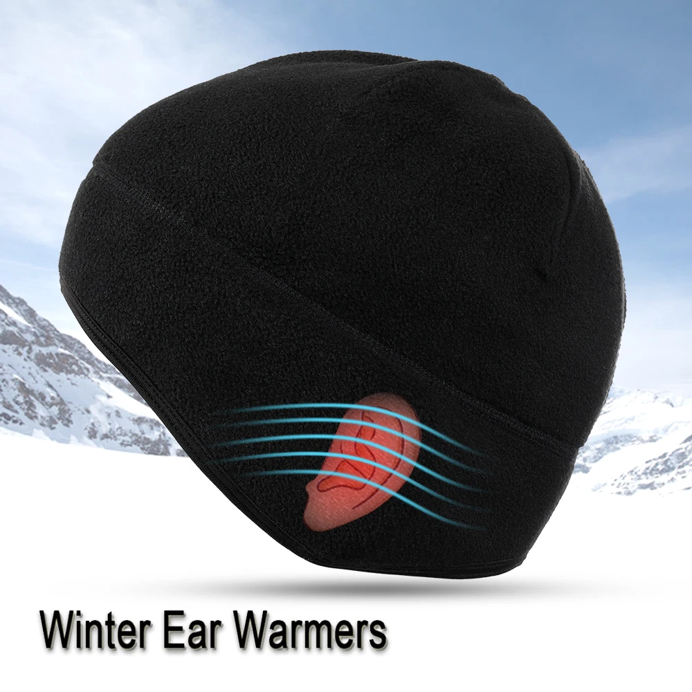 Gorros térmicos de invierno para correr, gorros deportivos, calentador de orejas elástico, gorro a prueba de viento, esquí, Snowboard, senderismo, ciclismo, gorra suave para hombres y mujeres - imagen 4