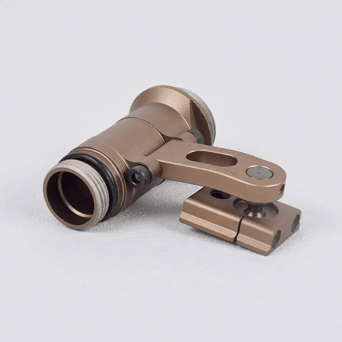 Soporte táctico para casco de arco MICH2000, riel guía lateral para casco apto para linterna SureFire M300 M300B M300C M300V Light Series - imagen 2