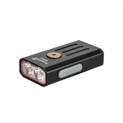 Trustfire Minix-linterna recargable EDC UV, minillavero tipo C con 4 modos de interruptor, lámparas de iluminación Led, 320 lúmenes, Rojo