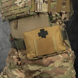 Multicámara táctica para exteriores, caza, Camping, Kits de primeros auxilios de camuflaje, accesorios, paquete de herramientas EDC Airsoft, riñonera, bolsillos para cinturón