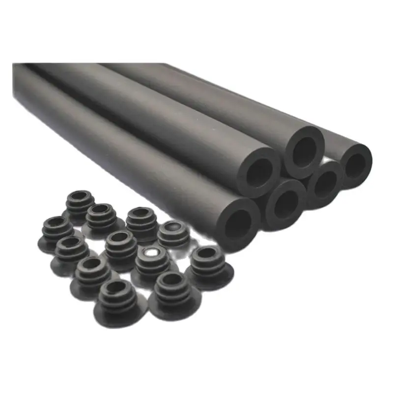 1 par de empuñaduras de manillar de goma de espuma de esponja de tubo liso/bruto para bicicleta de montaña - imagen 2