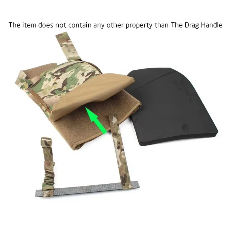 Mango de arrastre PEW TACTICAL FERRO STTLE para FCPC V5 Airsoft UA66 - imagen 4