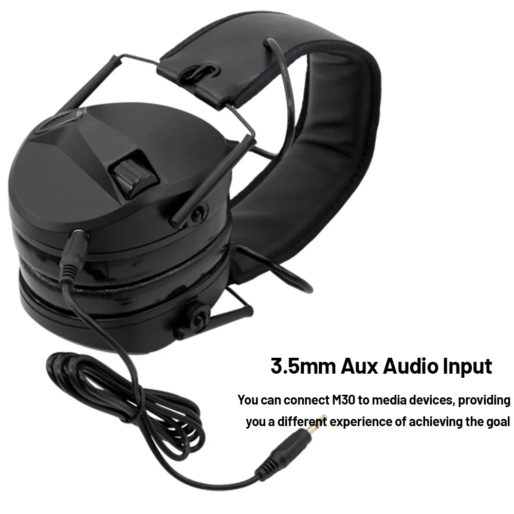 EARMOR M30 Protección auditiva electrónica para campo de tiro anti ruido - imagen 2