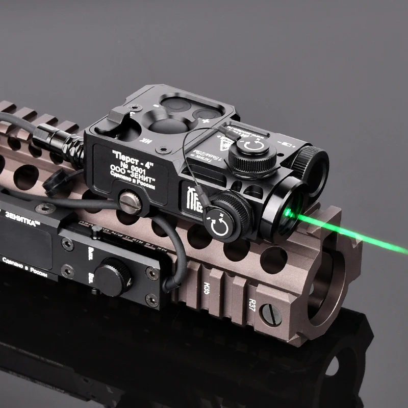 WADSN mira láser PERST-4 GEN 3,0 punto táctico rojo mira mira verde azul láser IR estroboscópico PERST 4 apuntando con interruptor KV-D2 - imagen 3