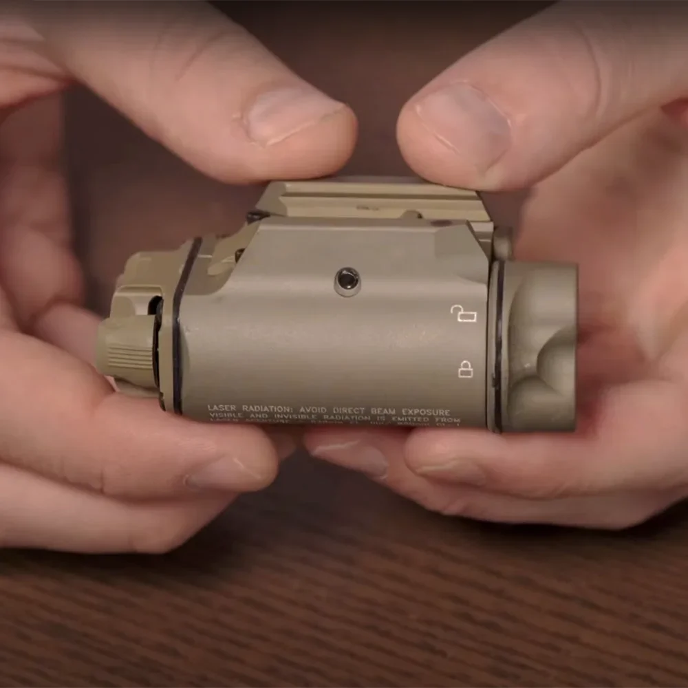 FMA-luz de arma táctica XVL2 IRC, linterna iluminadora IR con láser rojo e IR para iluminación táctica y de caza - imagen 2