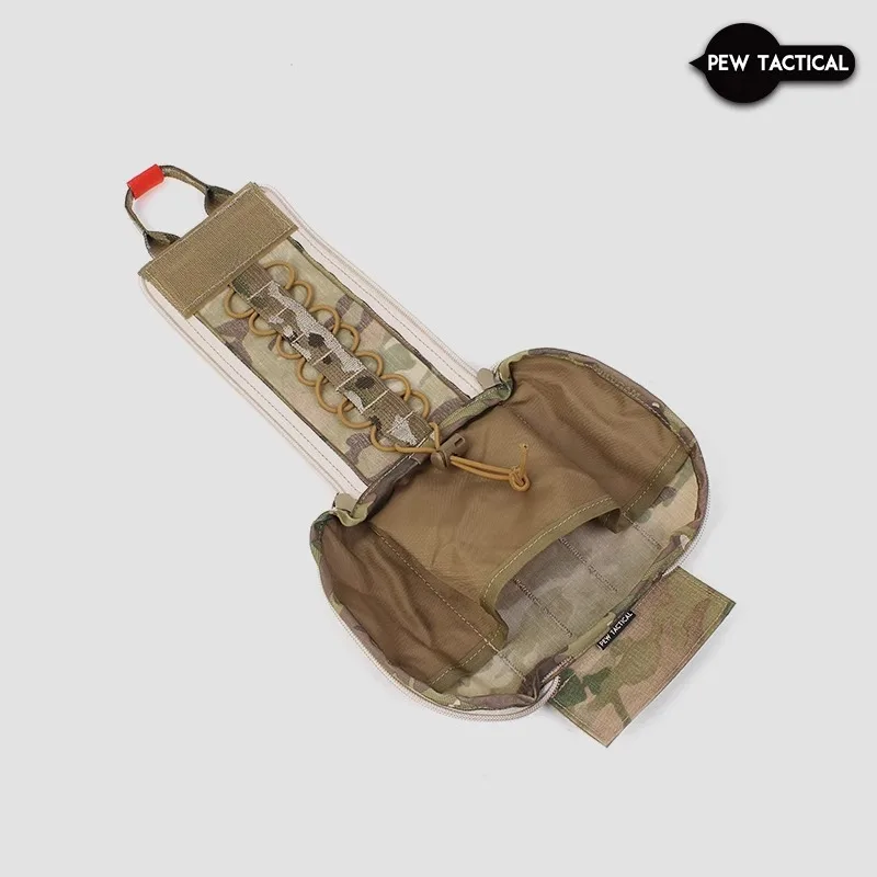 PEW TACTICAL ETA Kit de emergencia para traumatismos Versión corta MOLLE Tacitcal Bolsa médica - imagen 4