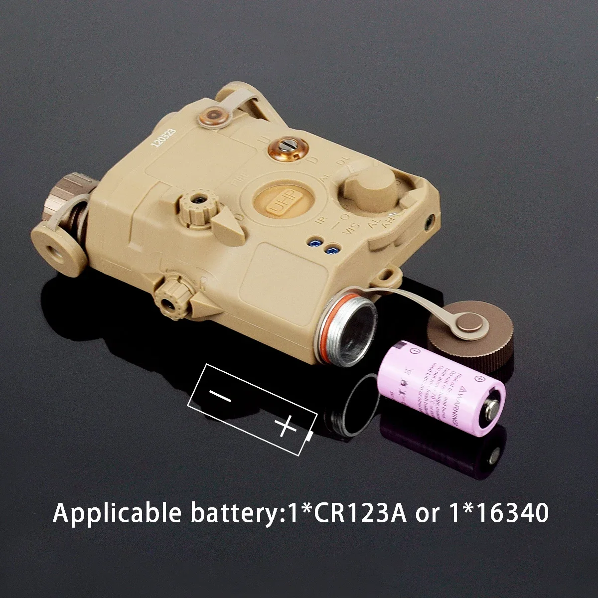 Táctico PEQ 15 PEQ15 rojo verde azul punto láser indicador IR WeaponLight Scout LED ajuste 20MM Rail caza M600 linterna Airsoft - imagen 4