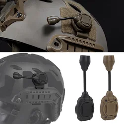 Luz táctica para casco, 3 modos, LED, Princeton Softair, linterna IR, iluminación nocturna para exteriores, lámpara láser para casco de caza