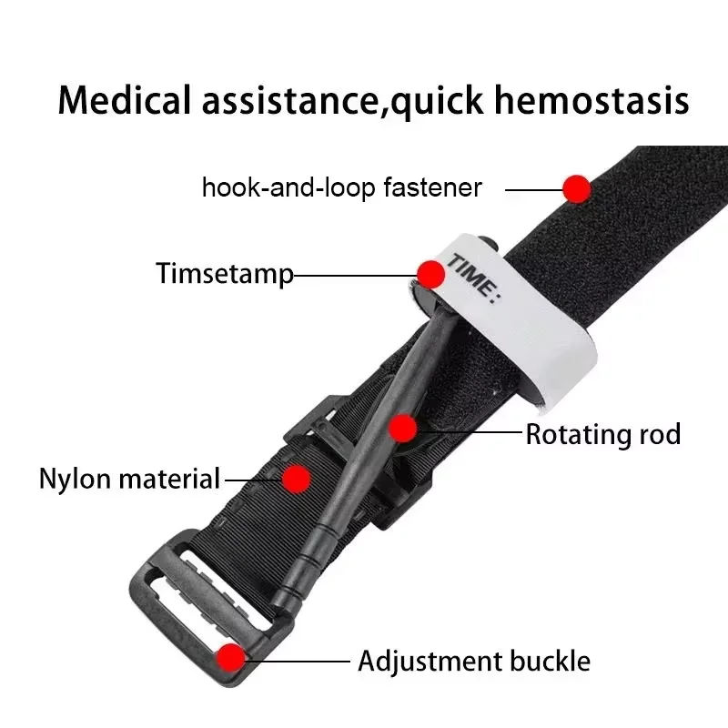 Torniquete táctico de emergencia para control de hemorragias - imagen 3
