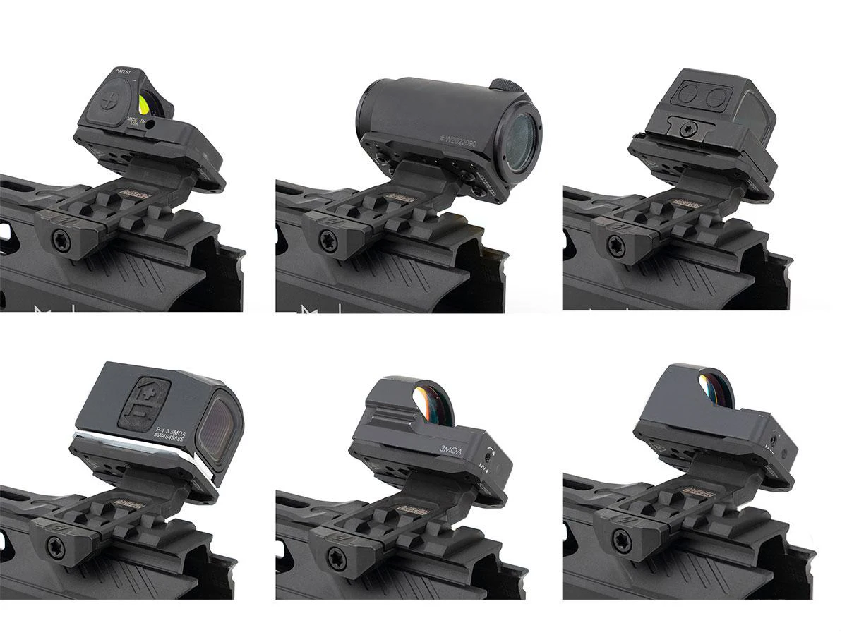 Accesorio óptico de ataque táctico Ambush OM45, montaje óptico de 45 grados para miras de punto rojo - imagen 4