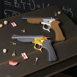 Mini llavero con modelo de pistola estilo Steampunk impreso en 3D para fanáticos del último de nosotros, regalos geniales para niños, artefacto de escritorio para aliviar el estrés