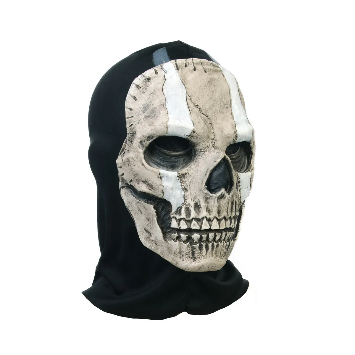 Máscara de calavera fantasma de terror Unisex, casco de látex Call of Duty, Cosplay, actuación, fiesta, mascarada, Cosplay de Halloween - imagen 4