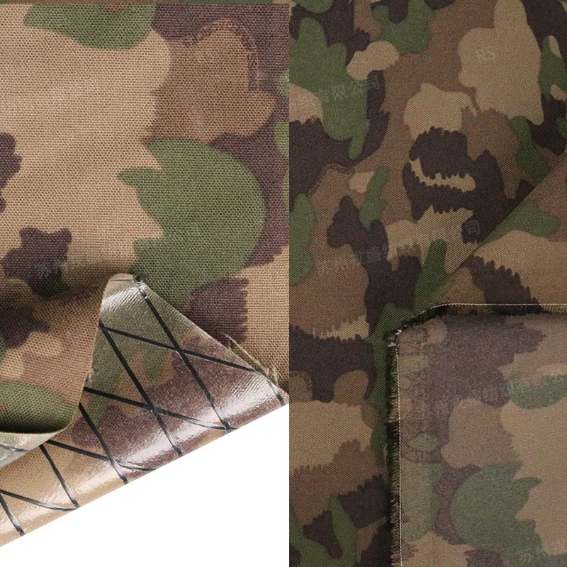 Suiza TAZ16 SWISS Camuflaje 500D / XPAC Tela de nailon Ropa de trabajo táctica Tela de cubierta de casco