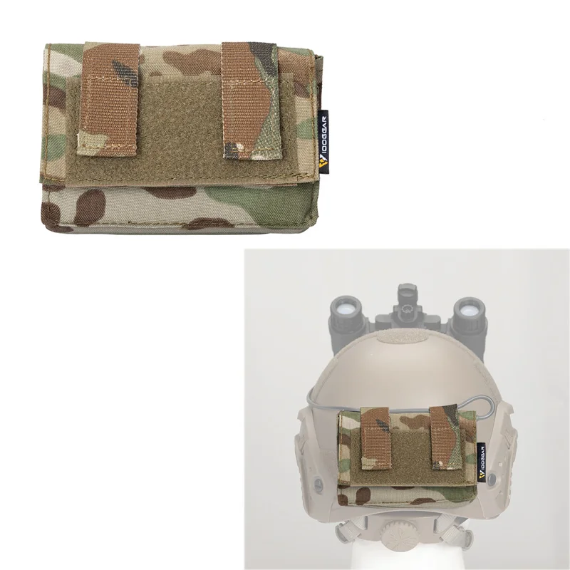 Bolsas de peso para casco táctico al aire libre, bolsa para accesorios, estilo casco, bolsa para batería - imagen 2