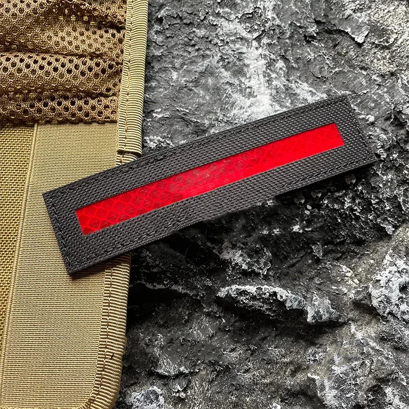 Banda reflectante larga para el brazo, sello Horizontal para mochila, tira reflectante llamativa para montar por la noche - imagen 2