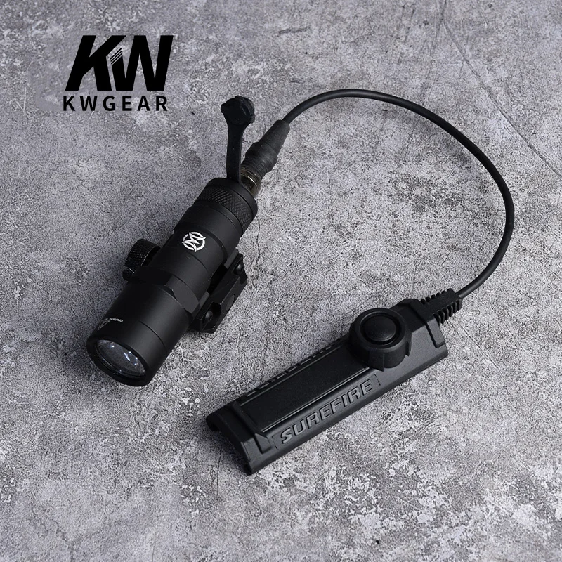 Interruptor remoto doble para luces militares, accesorio para linterna, riel Picatinny, SR07, M300, M600 SF - imagen 3