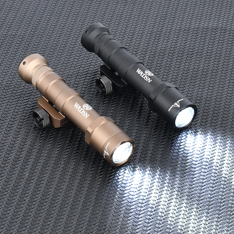 WADSN-linterna táctica potente LED Airsoft M600 M600B, Arma de caza, luz de explorador, ajuste de 20mm, accesorios de Rifle de riel Pcatinny - imagen 2