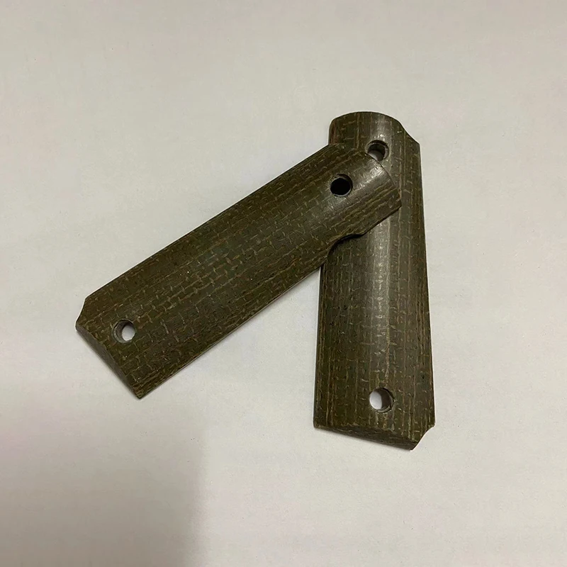 Parches de mango de agarre CNC Micarta/G10/resina/acrílico para modelos 1911 escalas DIY accesorio de reparación pieza de repuesto