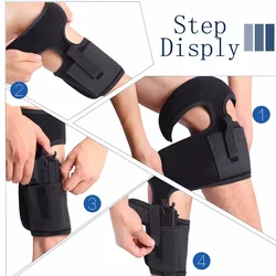 Funda universal táctica Airsoft con cinturón acolchado